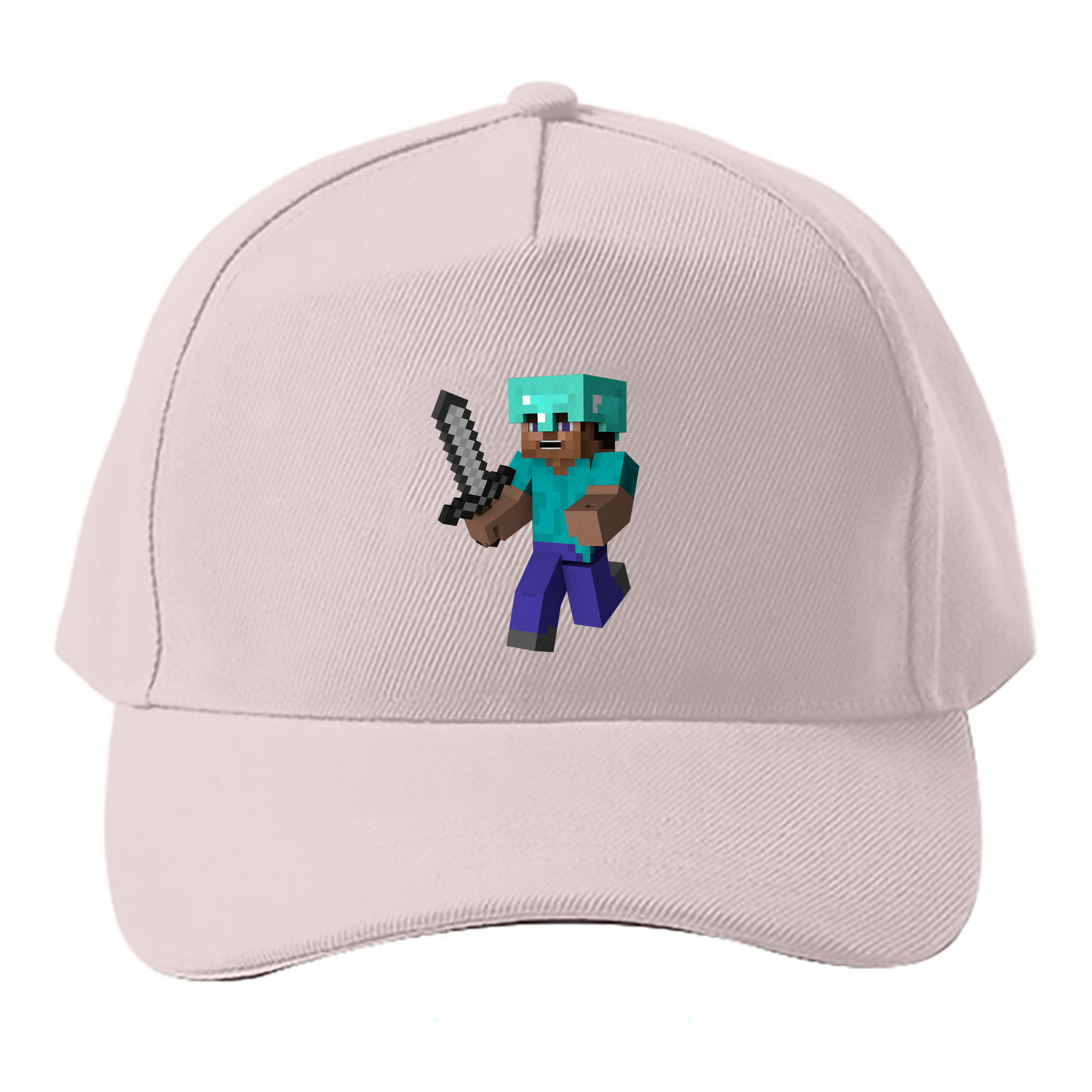 （画像用） マインクラフト ブロックの世界 Minecraft MC Block world ベースボールキャップ 綿100％ 男女兼用 帽子 スポーツ
